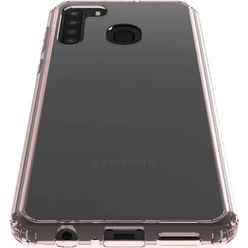 Alt View 14. SaharaCase - Crystal Series Case for Samsung Galaxy A21 - Rose Gold Clear.