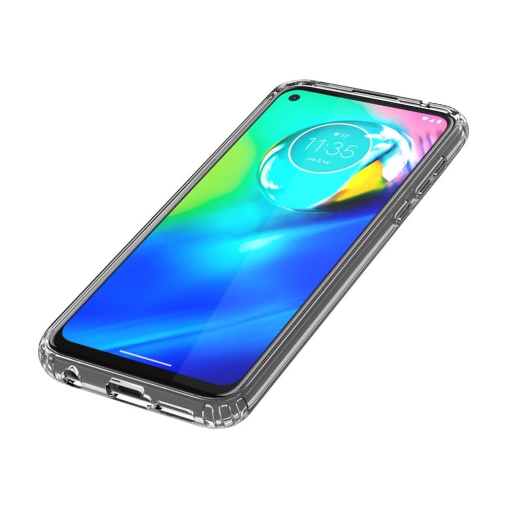 Alt View 11. SaharaCase - Crystal Series Skin Case for Motorola Moto G8 Power (2020) - Clear.