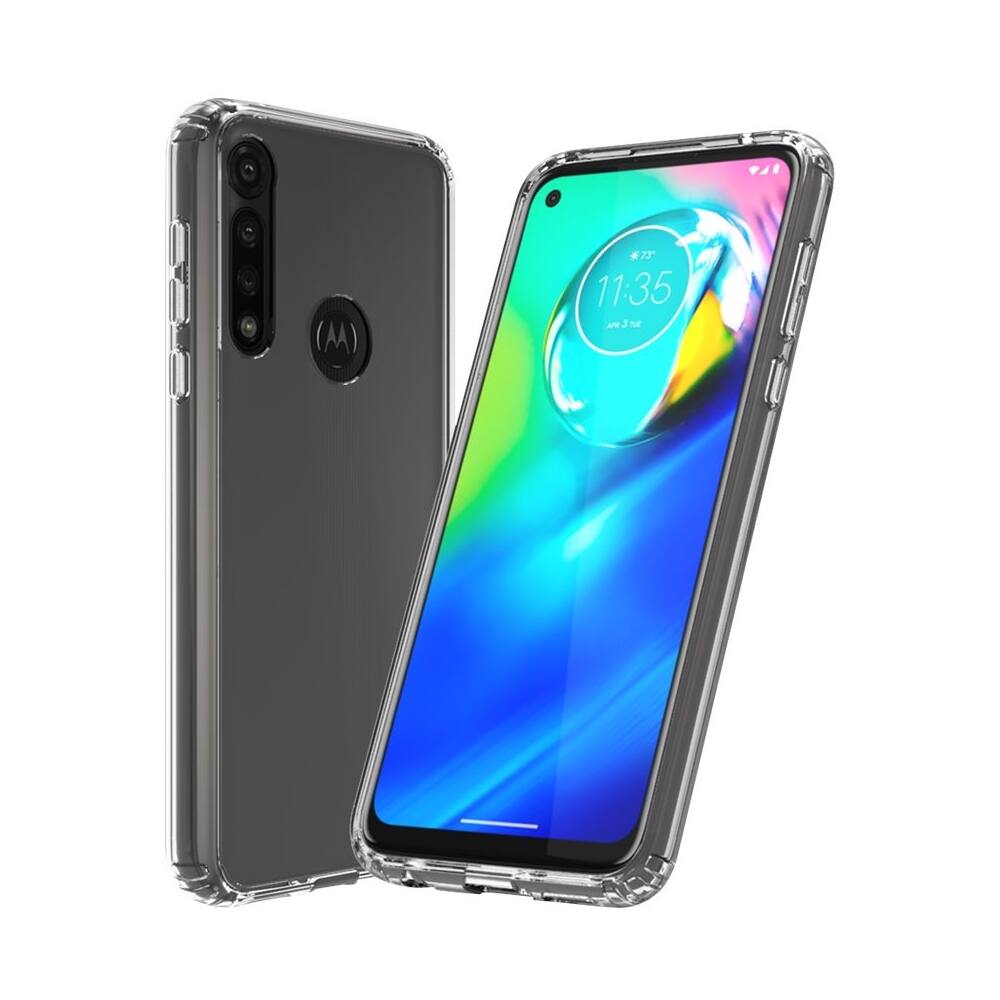 Alt View 13. SaharaCase - Crystal Series Skin Case for Motorola Moto G8 Power (2020) - Clear.