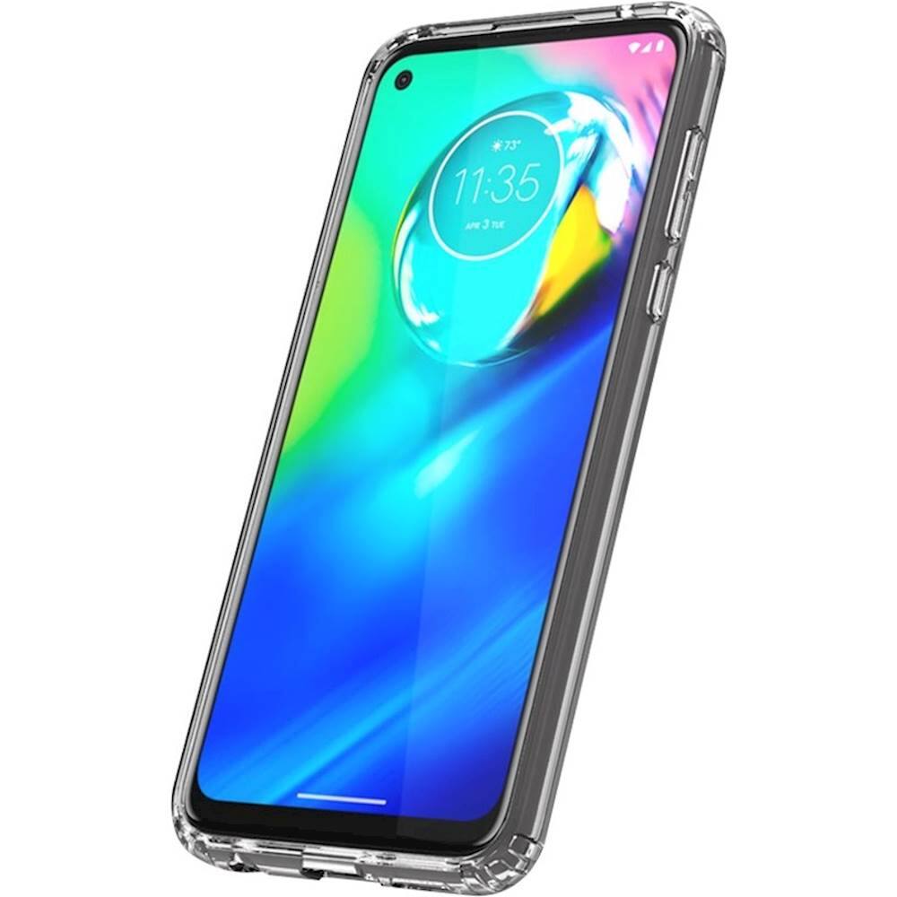 Alt View 14. SaharaCase - Crystal Series Skin Case for Motorola Moto G8 Power (2020) - Clear.