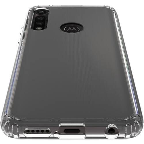Alt View 15. SaharaCase - Crystal Series Skin Case for Motorola Moto G8 Power (2020) - Clear.