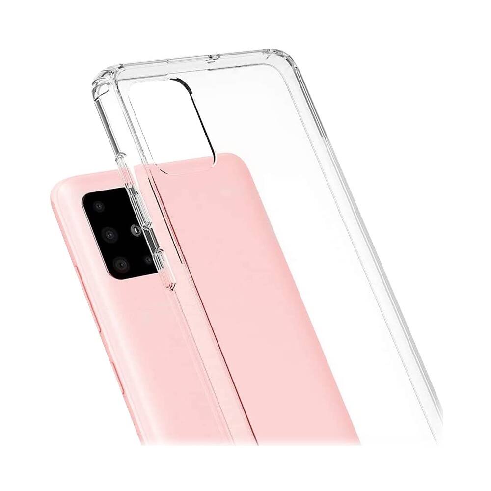 Alt View 12. SaharaCase - Crystal Series Case for Samsung Galaxy A71 - Clear.