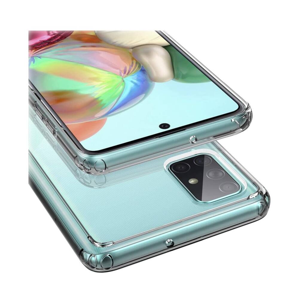 Alt View 13. SaharaCase - Crystal Series Case for Samsung Galaxy A71 - Clear.