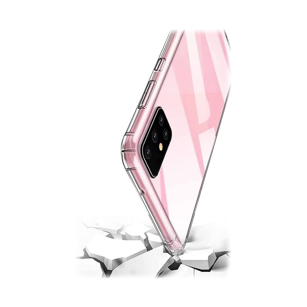 Alt View 14. SaharaCase - Crystal Series Case for Samsung Galaxy A71 - Clear.