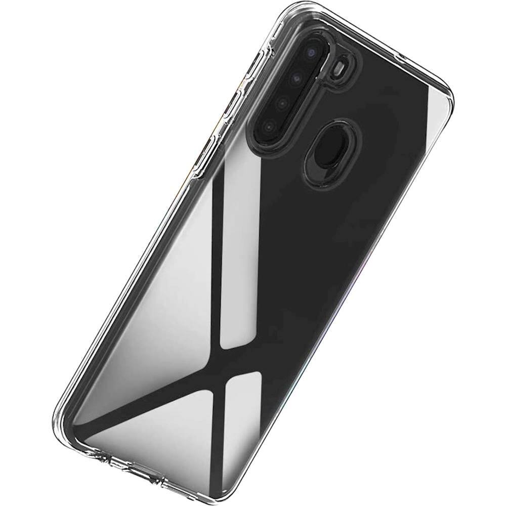 Alt View 11. SaharaCase - Crystal Series Case for Samsung Galaxy A21 - Clear.