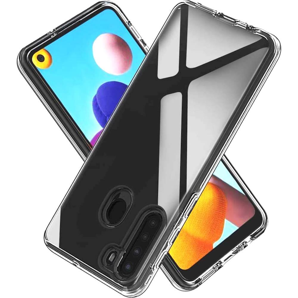 Alt View 13. SaharaCase - Crystal Series Case for Samsung Galaxy A21 - Clear.