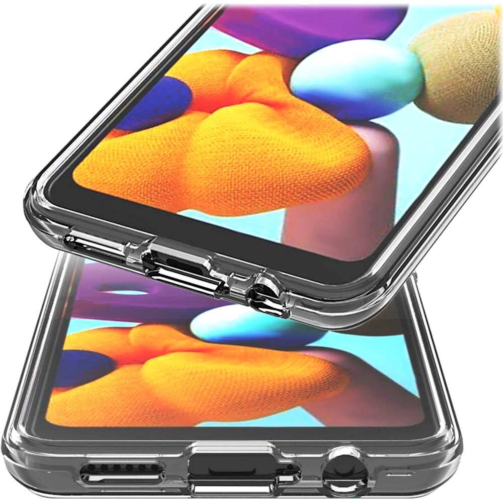 Alt View 15. SaharaCase - Crystal Series Case for Samsung Galaxy A21 - Clear.