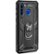 Angle. SaharaCase - Military Kickstand Series Case for Samsung Galaxy A21 - Black.