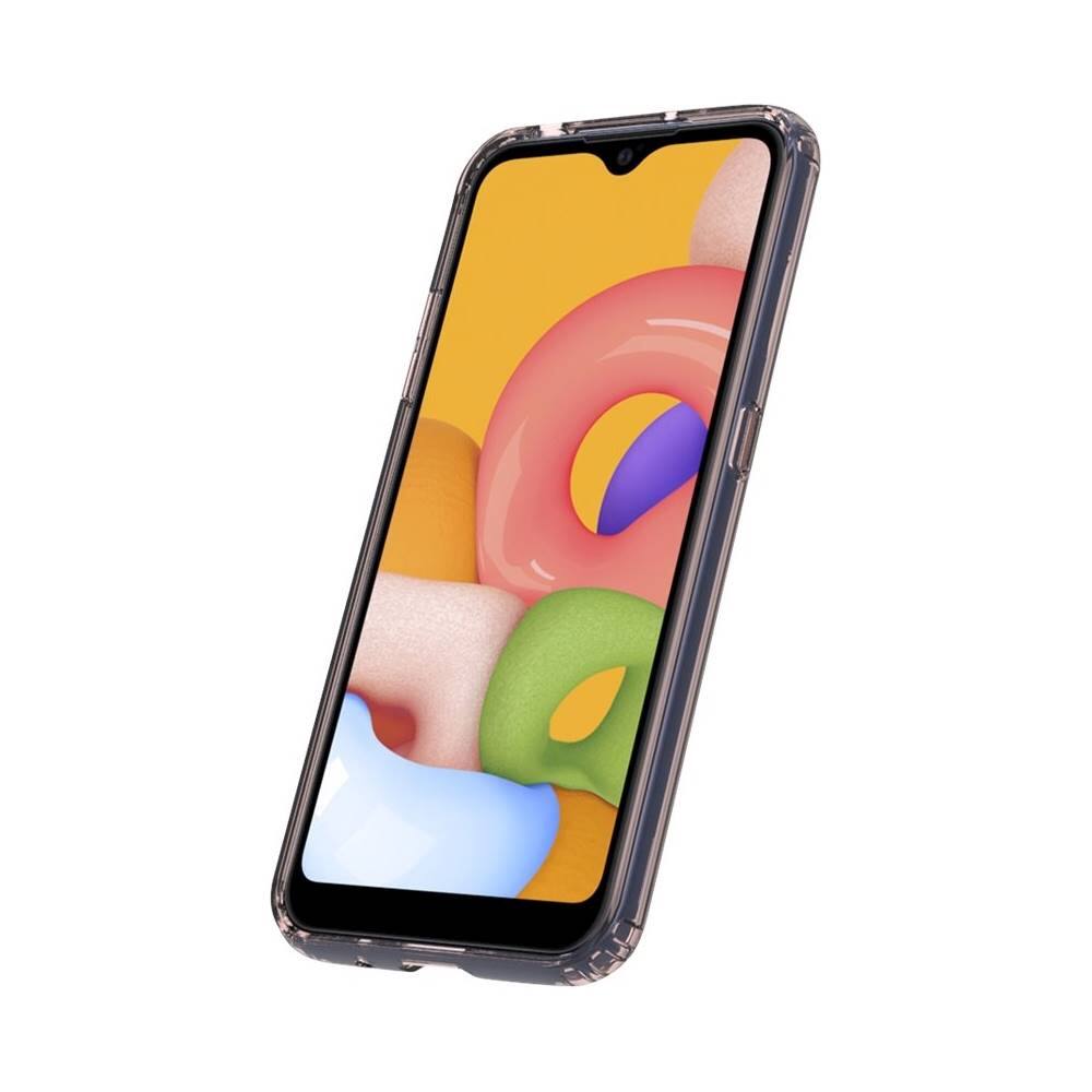 Alt View 13. SaharaCase - Crystal Series Case for Samsung Galaxy A01 - Rose Gold Clear.