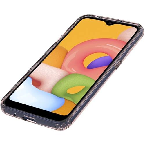 Alt View 14. SaharaCase - Crystal Series Case for Samsung Galaxy A01 - Rose Gold Clear.