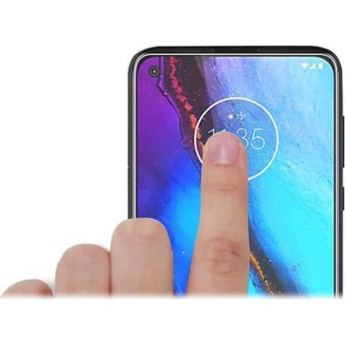 Alt View 12. SaharaCase - ZeroDamage 2.5D Tempered Glass (9H) Screen Protector for Motorola Moto G8 Power - Clear.