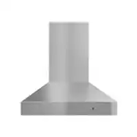 ZLINE - 30 inches - Externally Vented - Wall Range Hood - Stainless Steel - Front_Zoom