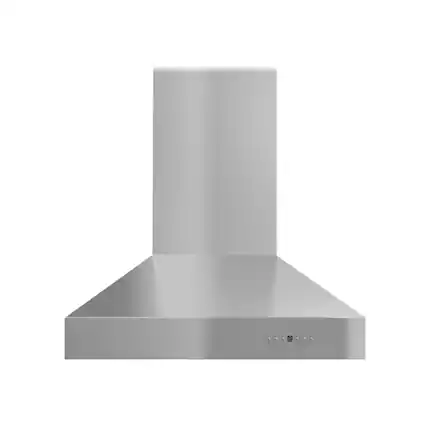 Front. ZLINE - Professional 30" Externally Vented Range Hood - Stainless Steel.