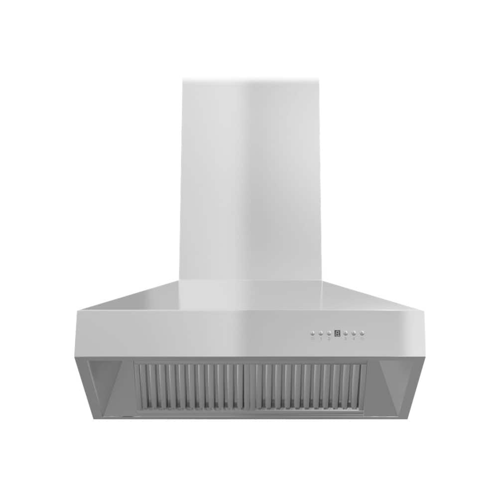Alt View 11. ZLINE - Professional 30" Externally Vented Range Hood - Stainless Steel.