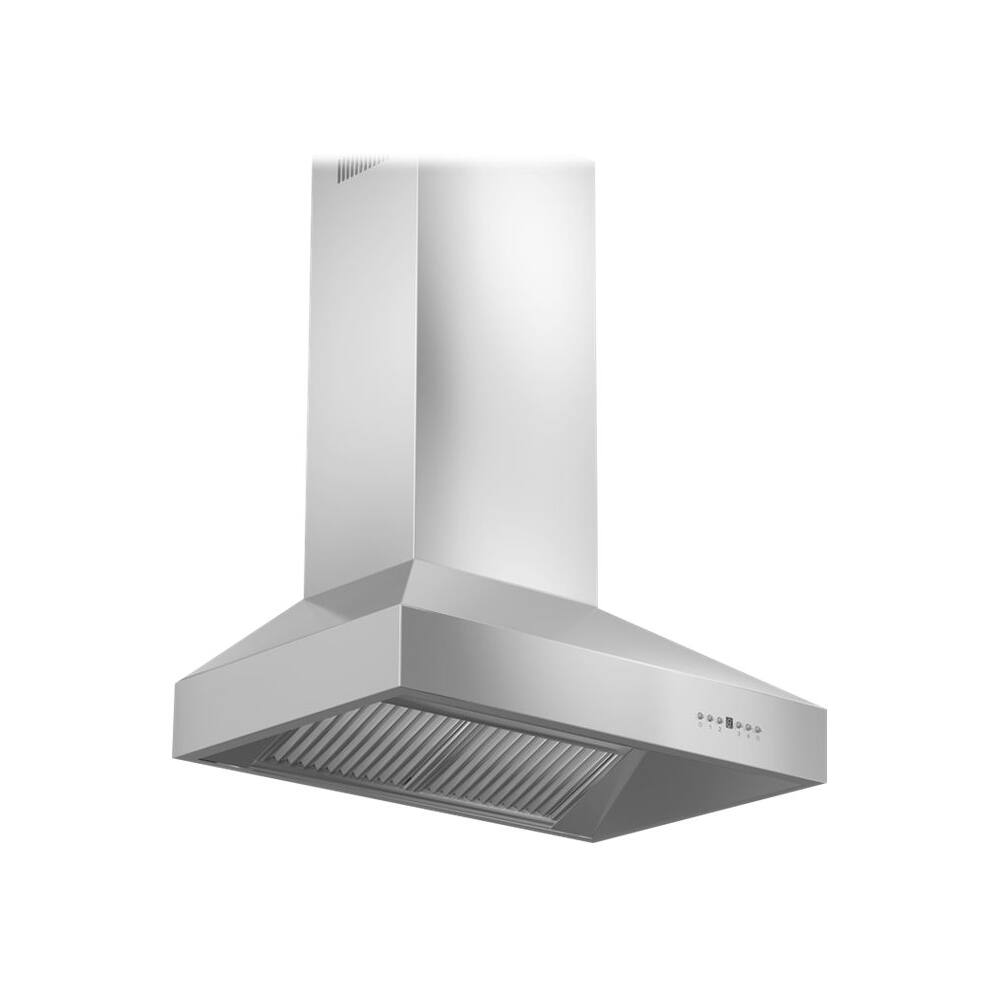 Alt View 12. ZLINE - Professional 30" Externally Vented Range Hood - Stainless Steel.