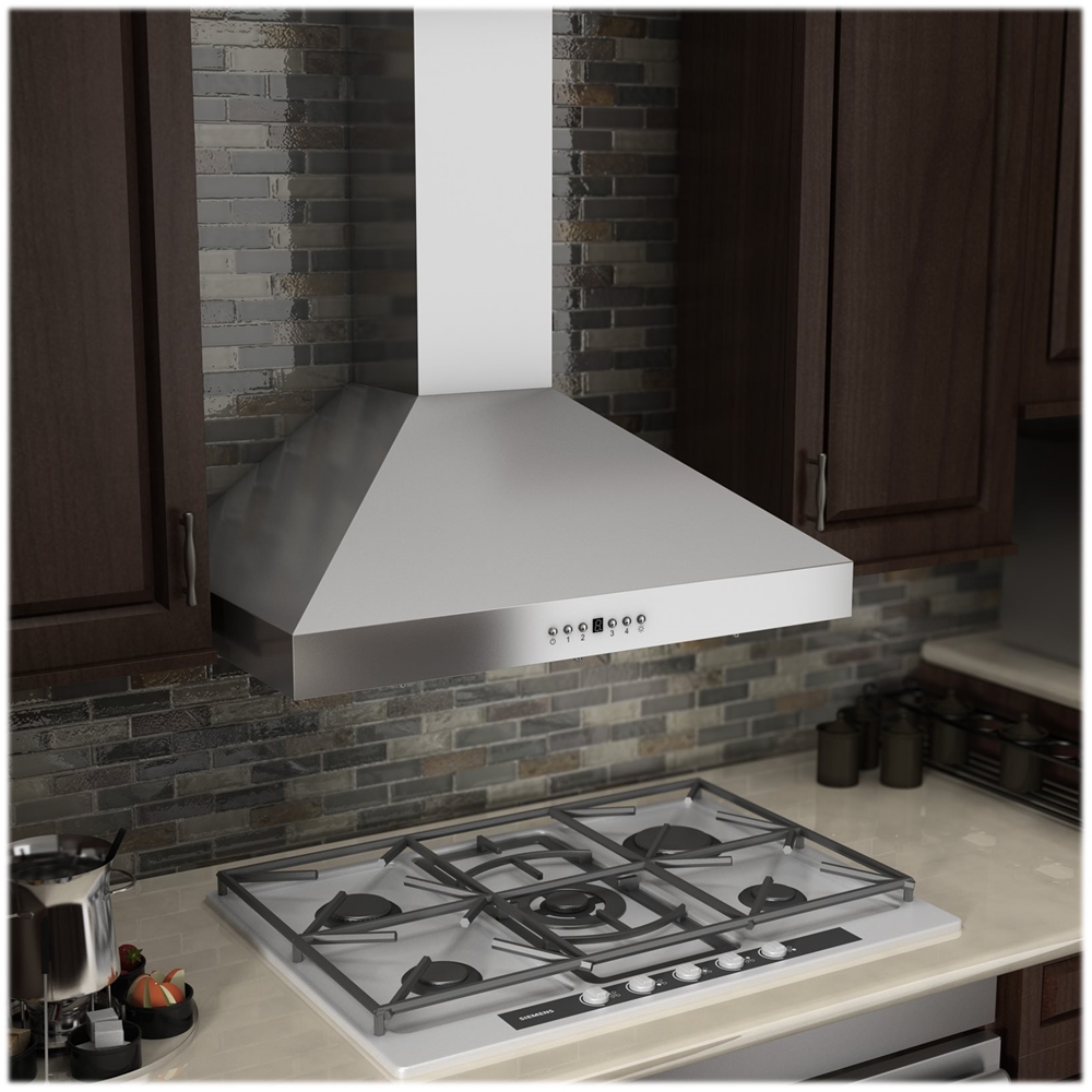 ZLINE 30 Externally Vented Range Hood Brushed Stainless Steel KBCRN-BT-30  - Best Buy