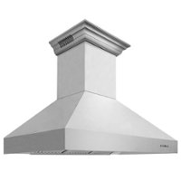 ZLINE - Professional 42" Externally Vented Range Hood - Stainless Steel - Front_Zoom