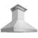 Front. ZLINE - Professional 42" Externally Vented Range Hood - Stainless Steel.