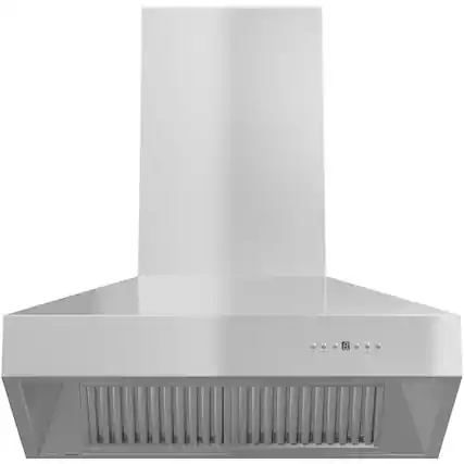 Front. ZLINE - Professional 36" Externally Vented Range Hood - Stainless Steel.