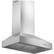 Left. ZLINE - Professional 36" Externally Vented Range Hood - Stainless steel.