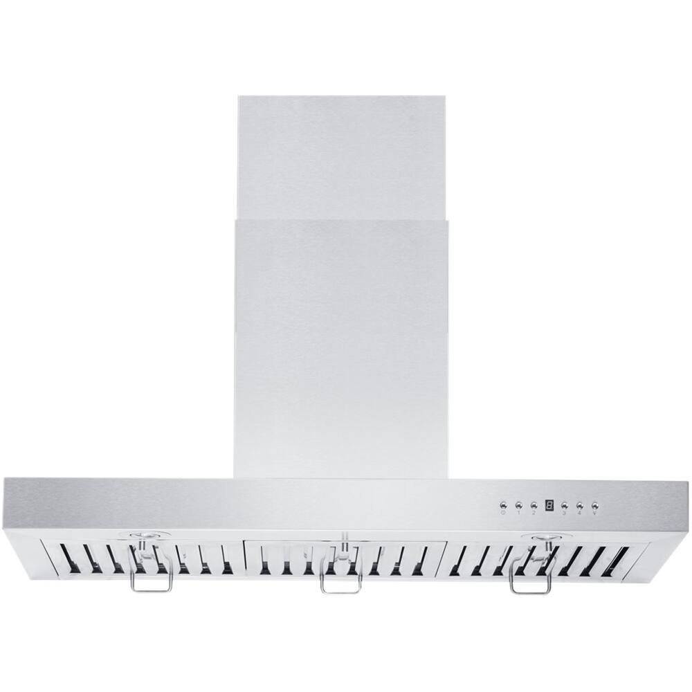 Alt View 14. ZLINE - 30" Externally Vented Range Hood - Brushed Stainless Steel.
