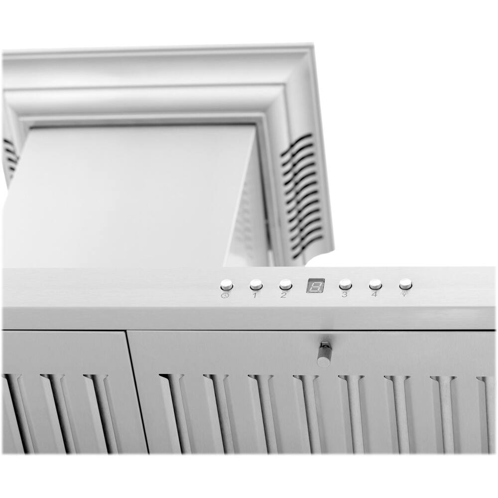 ZLINE 48" Externally Vented Range Hood Brushed Stainless Steel KBCRNBT48 Best Buy