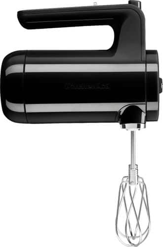 KitchenAid Variable-Speed Cordless Hand Mixer - Onyx Black