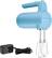 Front. KitchenAid - KHMB732VB 7-Speed Cordless Hand Mixer - Blue Velvet.
