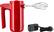 Angle. KitchenAid - Cordless 7 Speed Hand Mixer - Empire Red.