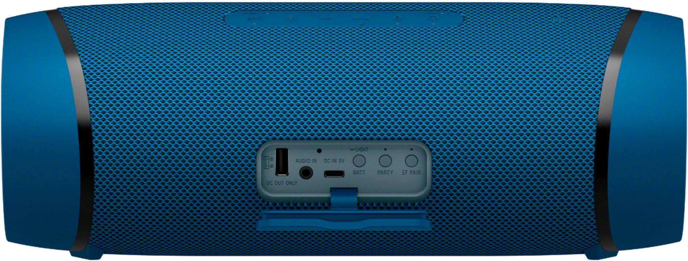 Alt View 13. Sony - SRS-XB43 Portable Bluetooth Speaker - Light Blue.