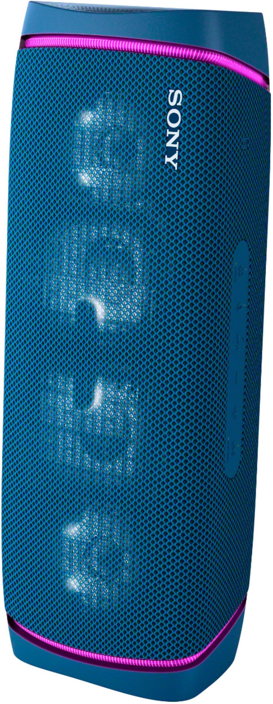 Alt View 14. Sony - SRS-XB43 Portable Bluetooth Speaker - Light Blue.