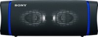 Front Zoom. Sony - SRS-XB33 Portable Waterproof & Rustproof Speaker with USB Charging Port - Black.