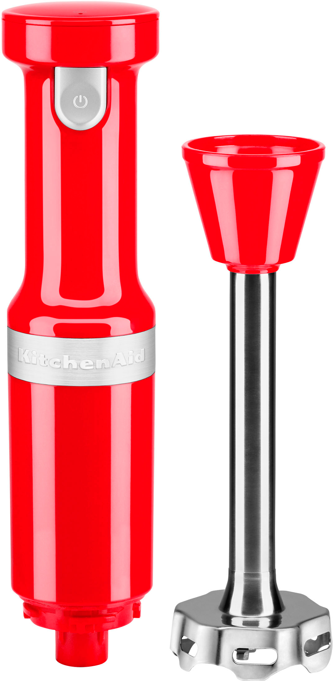 KitchenAid Corded Variable Speed Hand Blender in Passion Red
