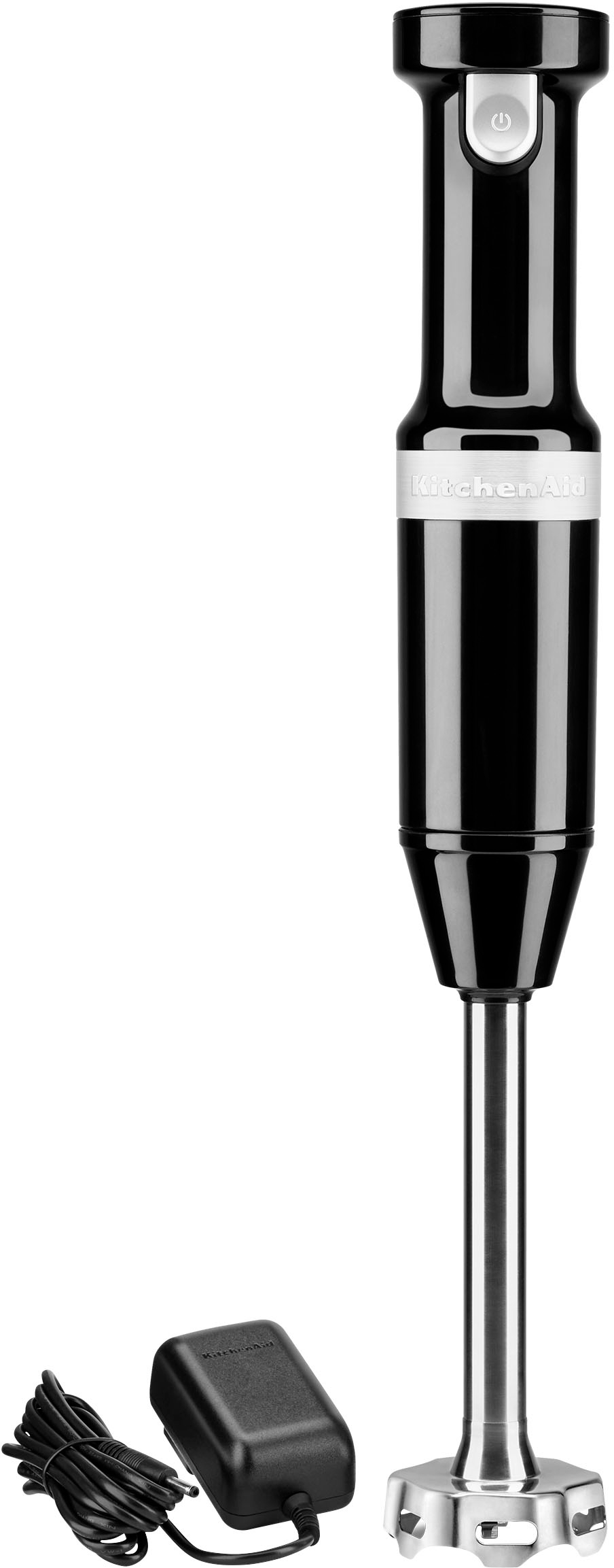 KitchenAid Corded Variable Speed Hand Blender in Onyx Black