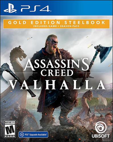 Assassin's Creed Valhalla Gold Edition SteelBook - PlayStation 4, PlayStation 5