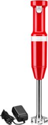 KitchenAid - Cordless Variable Speed Hand Blender - Empire Red - Front_Zoom
