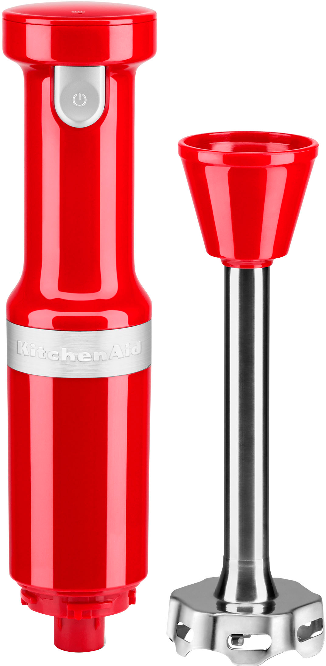 KitchenAid Cordless Variable Speed Empire Red Hand Blender KHBBV53ER - The  Home Depot