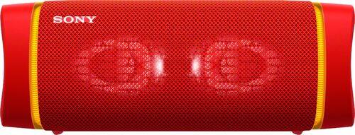 Sony - SRS-XB33 Portable Bluetooth Speaker - Coral Red