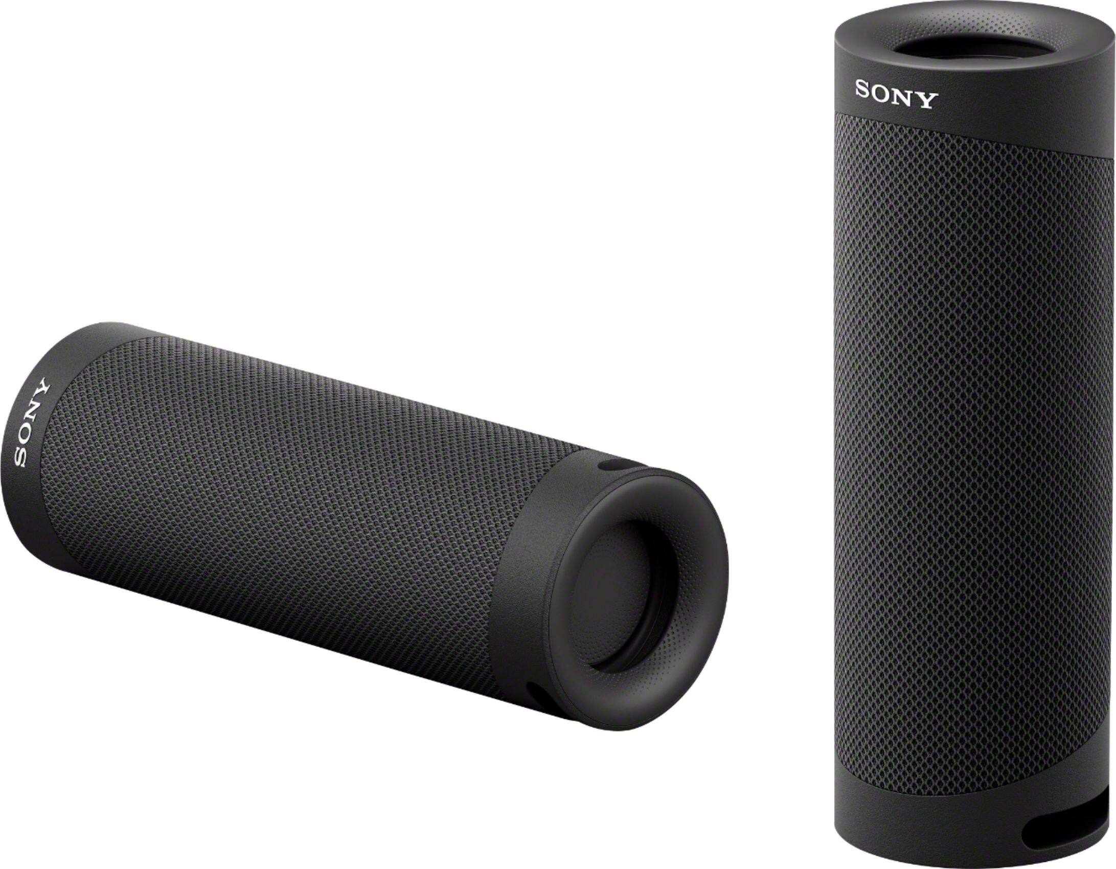 Angle. Sony - SRS-XB23 Portable Bluetooth Speaker - Black.