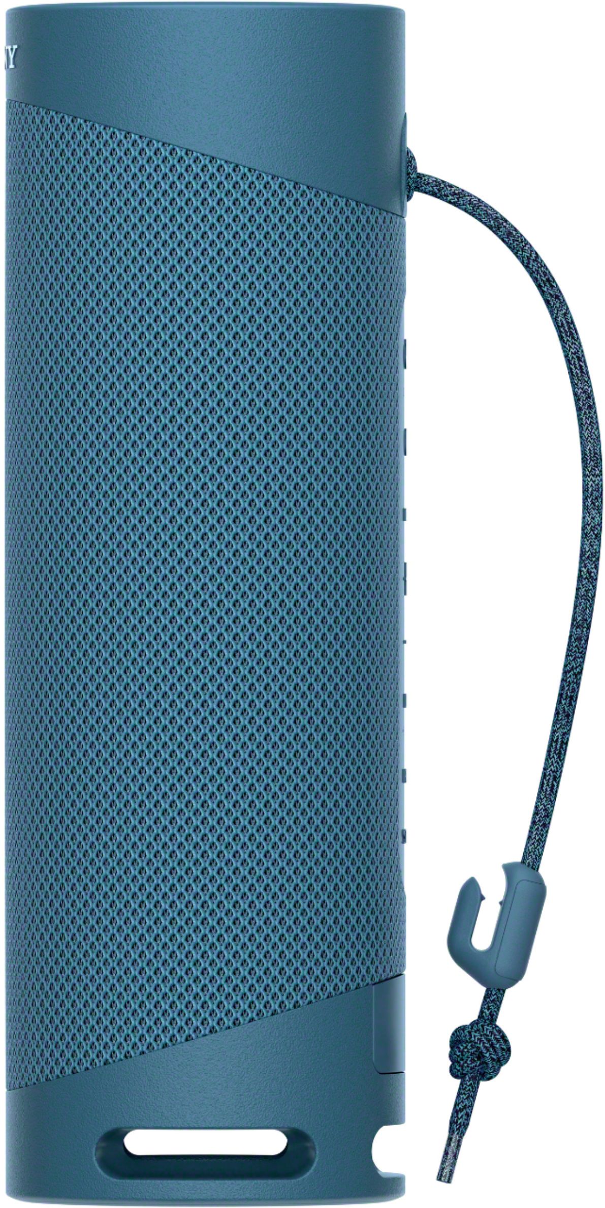 Left View: Sony - SRS-XB23 Portable Bluetooth Speaker - Light Blue