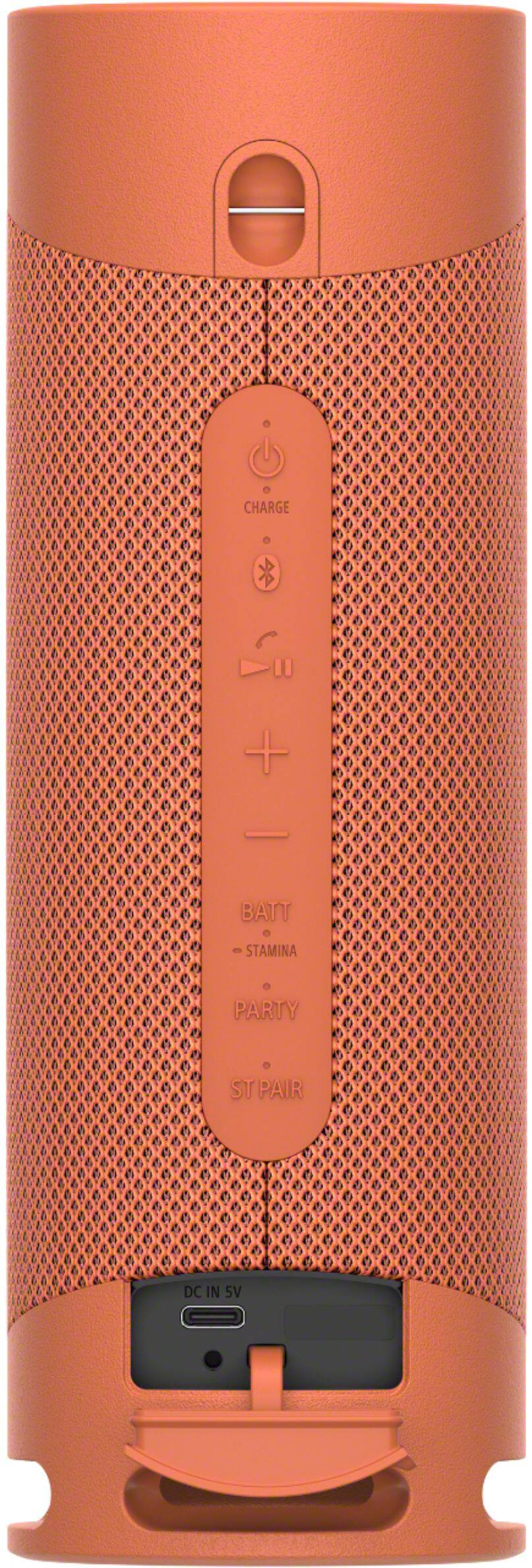 Best Buy: Sony SRS-XB23 Portable Bluetooth Speaker Coral Red SRSXB23/R