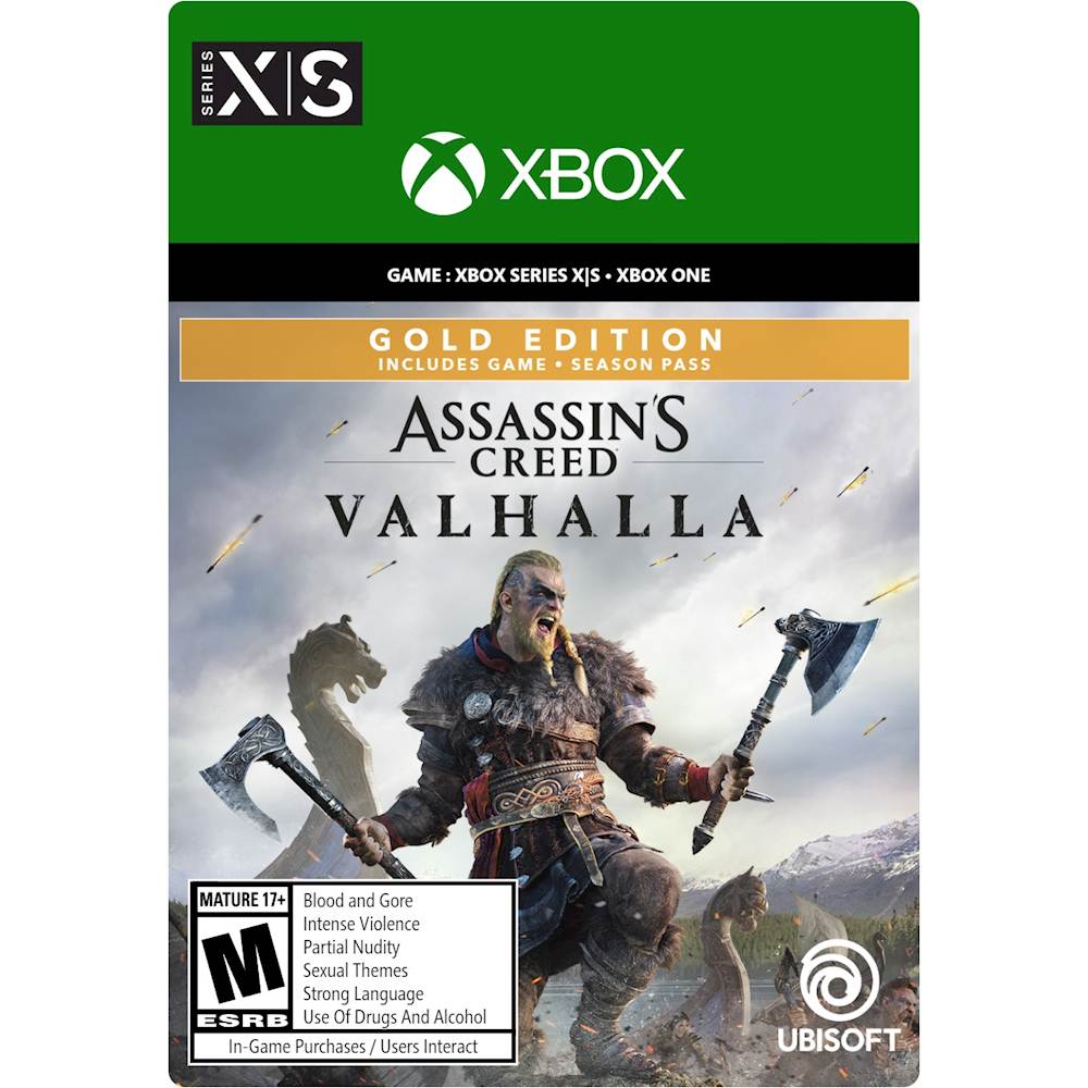 assassin's creed valhalla xbox one s