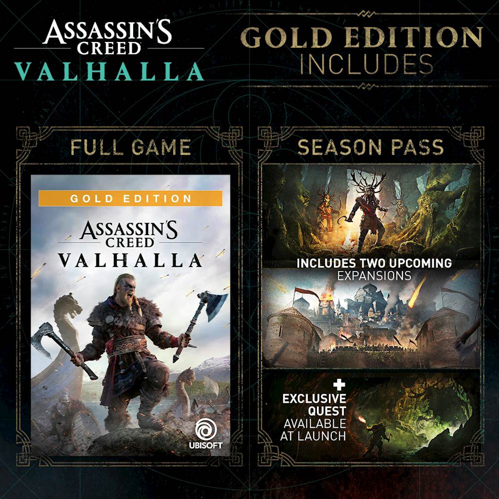 Customer Reviews Assassin S Creed Valhalla Gold Edition Xbox One Xbox