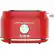 Front. Frigidaire - Retro 2-Slice Toaster - Red.