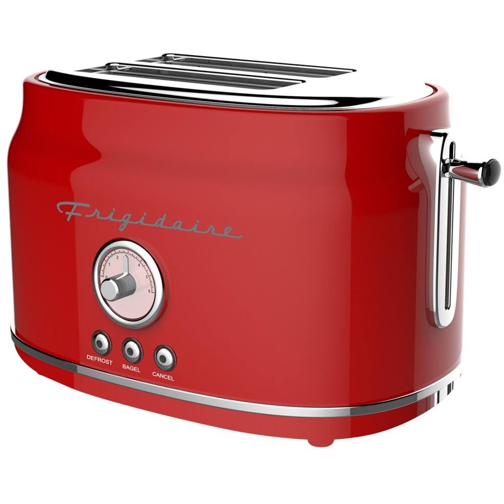 Alt View 11. Frigidaire - Retro 2-Slice Toaster - Red.