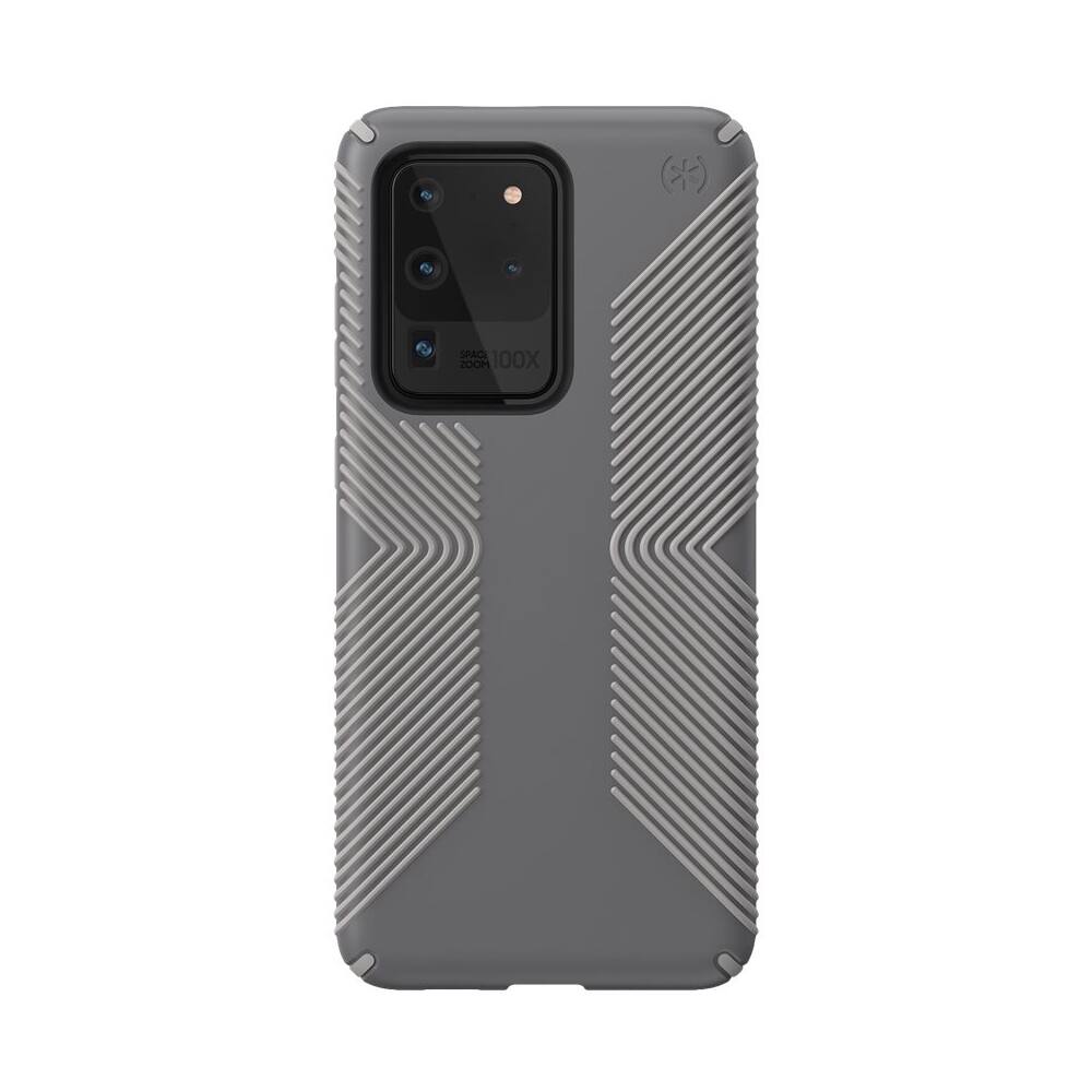 Best Buy Speck Presidio Grip Case For Samsung Galaxy S20 Ultra And S20 Ultra 5g Graphite Gray 9211