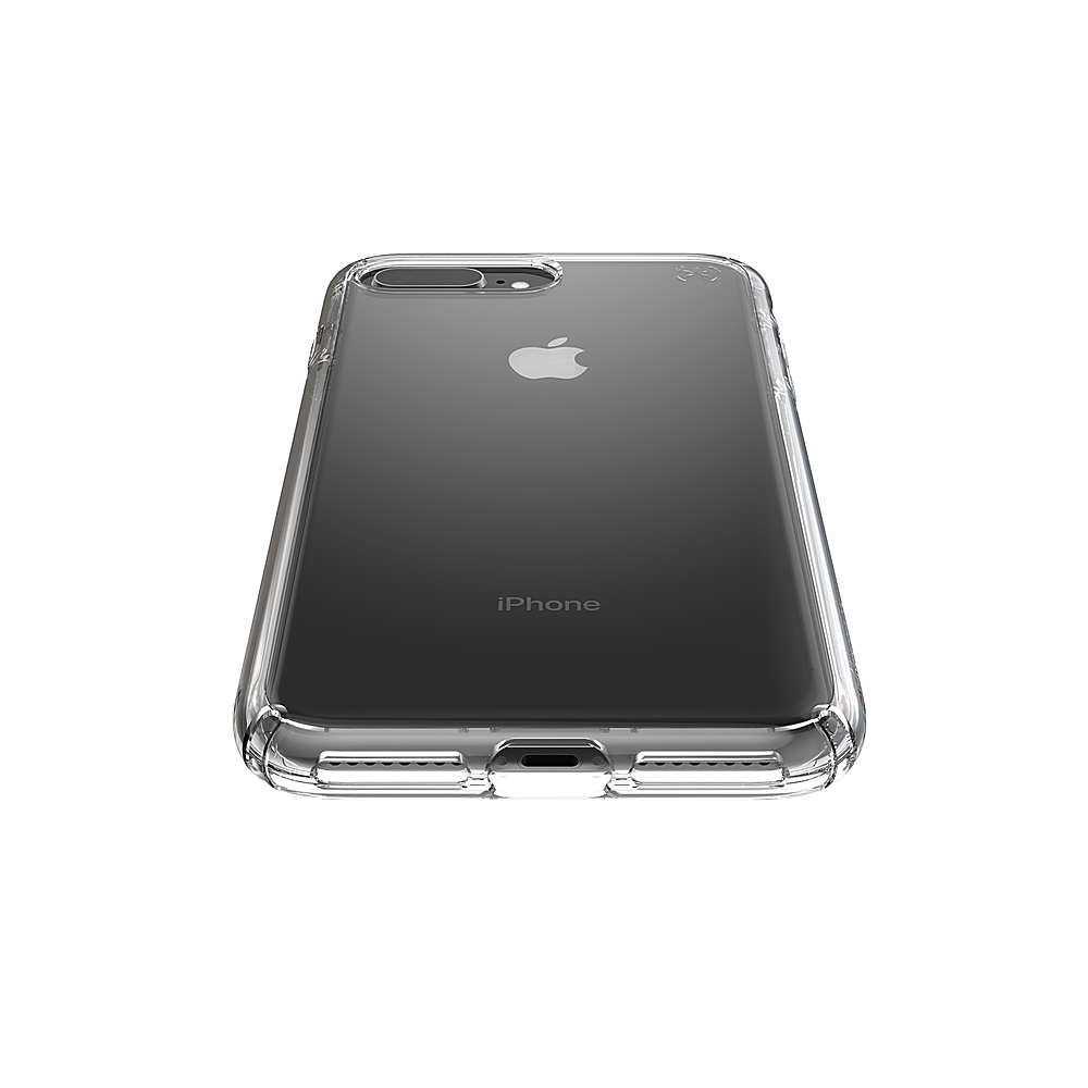 スマートフォン/携帯電話 スマートフォン本体 Speck Presidio Perfect-Clear Hard shell Case for iPhone 8/7 Plus 