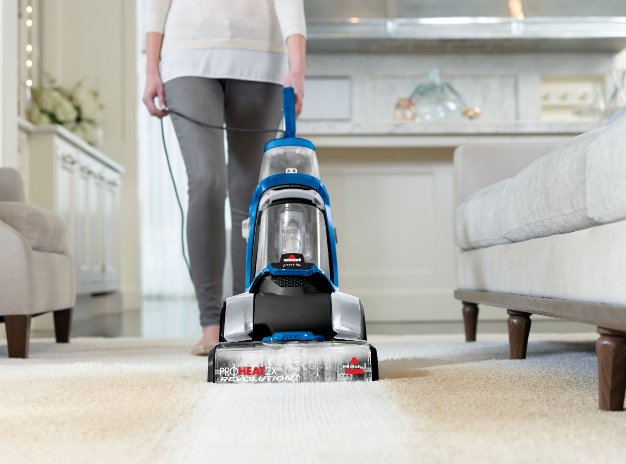 Bissell ProHeat Revolution 2X Pet Pro Deluxe Upright Deep Carpet Cleaner 