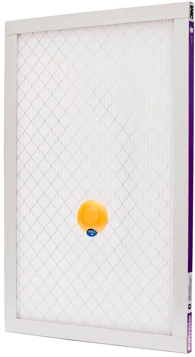 Alt View 12. Filtrete - 20" x 20" x 1" Allergen, Bacteria and Virus Smart Air Filter - White.