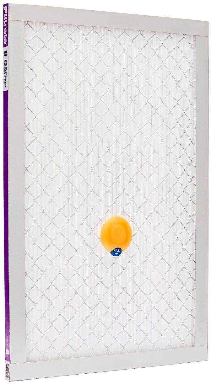 Alt View 13. Filtrete - 20" x 20" x 1" Allergen, Bacteria and Virus Smart Air Filter - White.